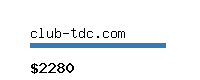 club-tdc.com Website value calculator