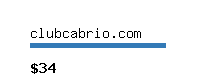 clubcabrio.com Website value calculator