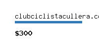clubciclistacullera.com Website value calculator