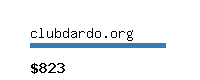 clubdardo.org Website value calculator