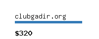 clubgadir.org Website value calculator