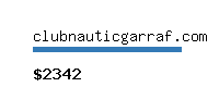 clubnauticgarraf.com Website value calculator