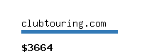 clubtouring.com Website value calculator