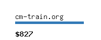 cm-train.org Website value calculator