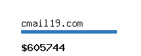 cmail19.com Website value calculator