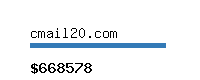 cmail20.com Website value calculator