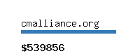 cmalliance.org Website value calculator