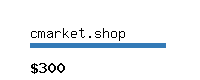 cmarket.shop Website value calculator