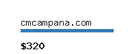 cmcampana.com Website value calculator