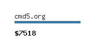 cmd5.org Website value calculator