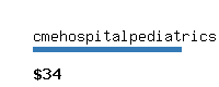 cmehospitalpediatrics.com Website value calculator