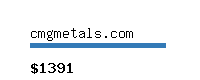 cmgmetals.com Website value calculator