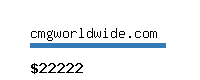 cmgworldwide.com Website value calculator