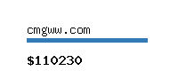 cmgww.com Website value calculator