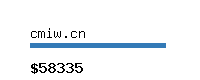 cmiw.cn Website value calculator