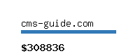 cms-guide.com Website value calculator