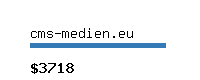 cms-medien.eu Website value calculator