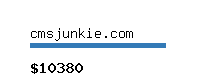 cmsjunkie.com Website value calculator