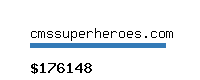 cmssuperheroes.com Website value calculator