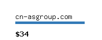 cn-asgroup.com Website value calculator