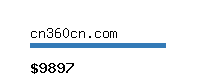 cn360cn.com Website value calculator