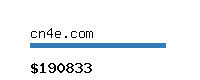 cn4e.com Website value calculator