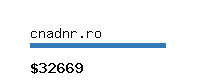 cnadnr.ro Website value calculator