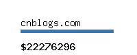 cnblogs.com Website value calculator