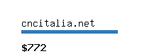 cncitalia.net Website value calculator