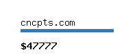 cncpts.com Website value calculator