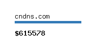 cndns.com Website value calculator