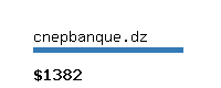 cnepbanque.dz Website value calculator