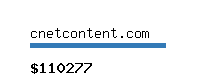 cnetcontent.com Website value calculator