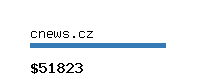 cnews.cz Website value calculator