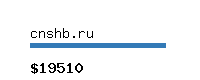 cnshb.ru Website value calculator