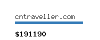 cntraveller.com Website value calculator