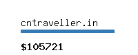 cntraveller.in Website value calculator