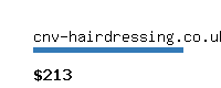 cnv-hairdressing.co.uk Website value calculator