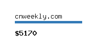 cnweekly.com Website value calculator