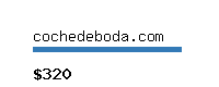 cochedeboda.com Website value calculator