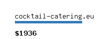 cocktail-catering.eu Website value calculator