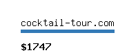 cocktail-tour.com Website value calculator