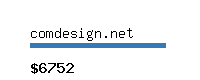 comdesign.net Website value calculator