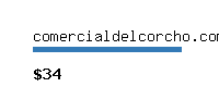 comercialdelcorcho.com Website value calculator