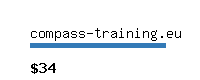 compass-training.eu Website value calculator