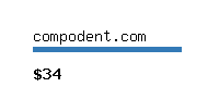 compodent.com Website value calculator