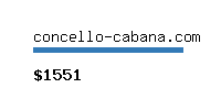 concello-cabana.com Website value calculator