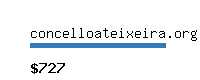 concelloateixeira.org Website value calculator