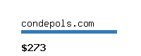 condepols.com Website value calculator
