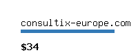 consultix-europe.com Website value calculator